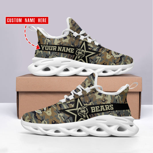 Ideafootwear Chicago Bears NFL Max Soul Shoes Sneakers For Men And Women