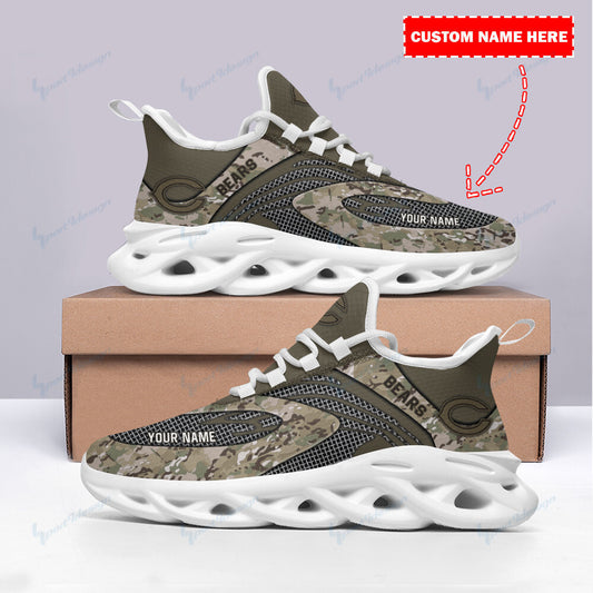 Ideafootwear Chicago Bears NFL Max Soul Shoes Sneakers For Men And Women