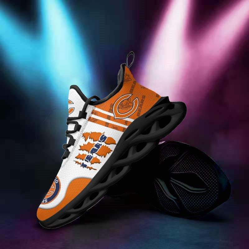 Ideafootwear Chicago Bears NFL Max Soul Shoes Sneakers For Men And Women