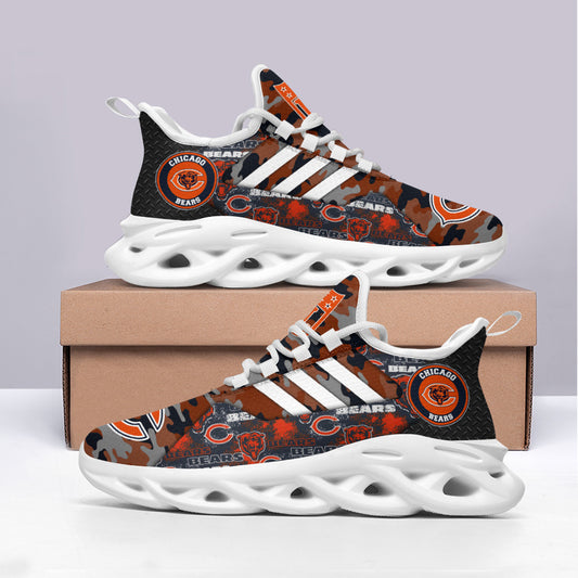 Ideafootwear Chicago Bears NFL Max Soul Shoes Sneakers For Men And Women