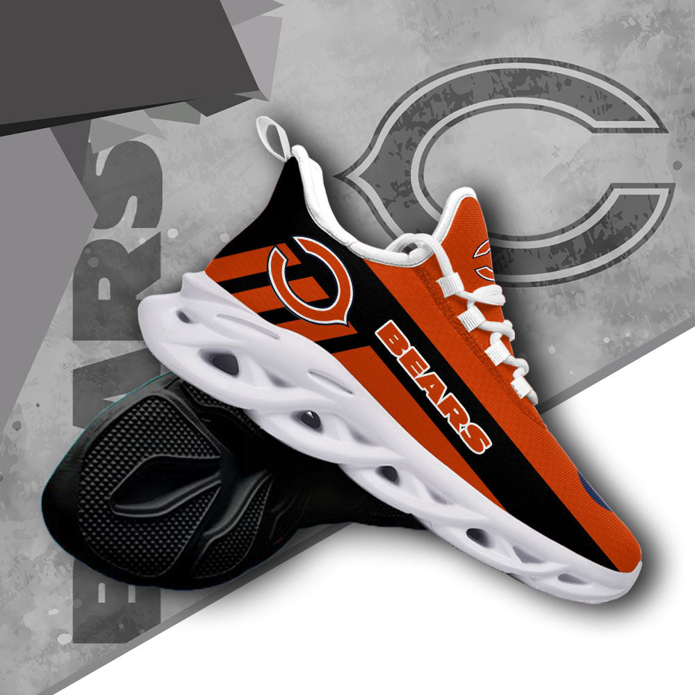 Ideafootwear Chicago Bears NFL Max Soul Shoes Sneakers For Men And Women