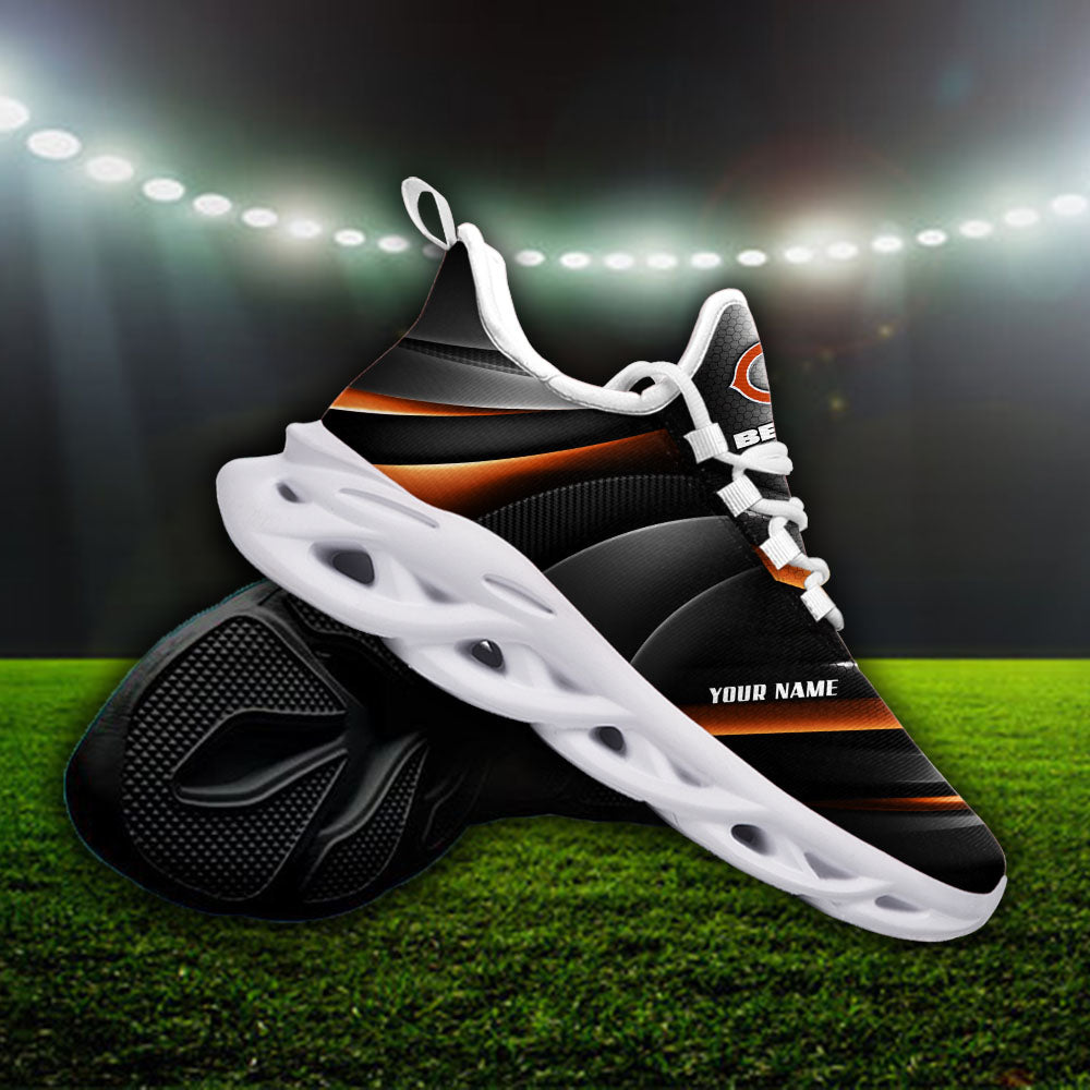 Ideafootwear Chicago Bears NFL Max Soul Shoes Sneakers For Men And Women