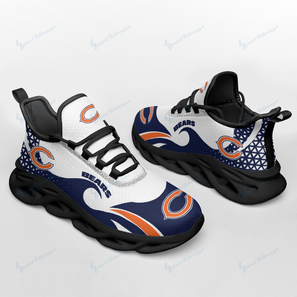 Ideafootwear Chicago Bears NFL Max Soul Shoes Sneakers For Men And Women
