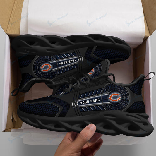 Ideafootwear Chicago Bears NFL Max Soul Shoes Sneakers For Men And Women