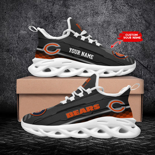 Ideafootwear Chicago Bears NFL Max Soul Shoes Sneakers For Men And Women