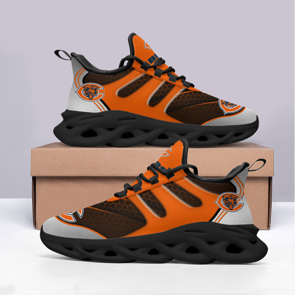 Ideafootwear Chicago Bears NFL Max Soul Shoes Sneakers For Men And Women