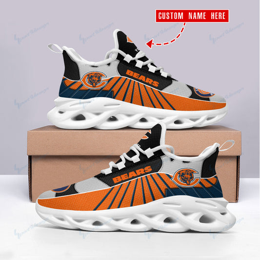 Ideafootwear Chicago Bears NFL Max Soul Shoes Sneakers For Men And Women