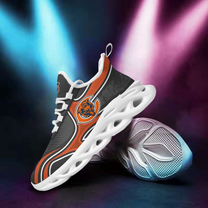 Ideafootwear Chicago Bears NFL Max Soul Shoes Sneakers For Men And Women