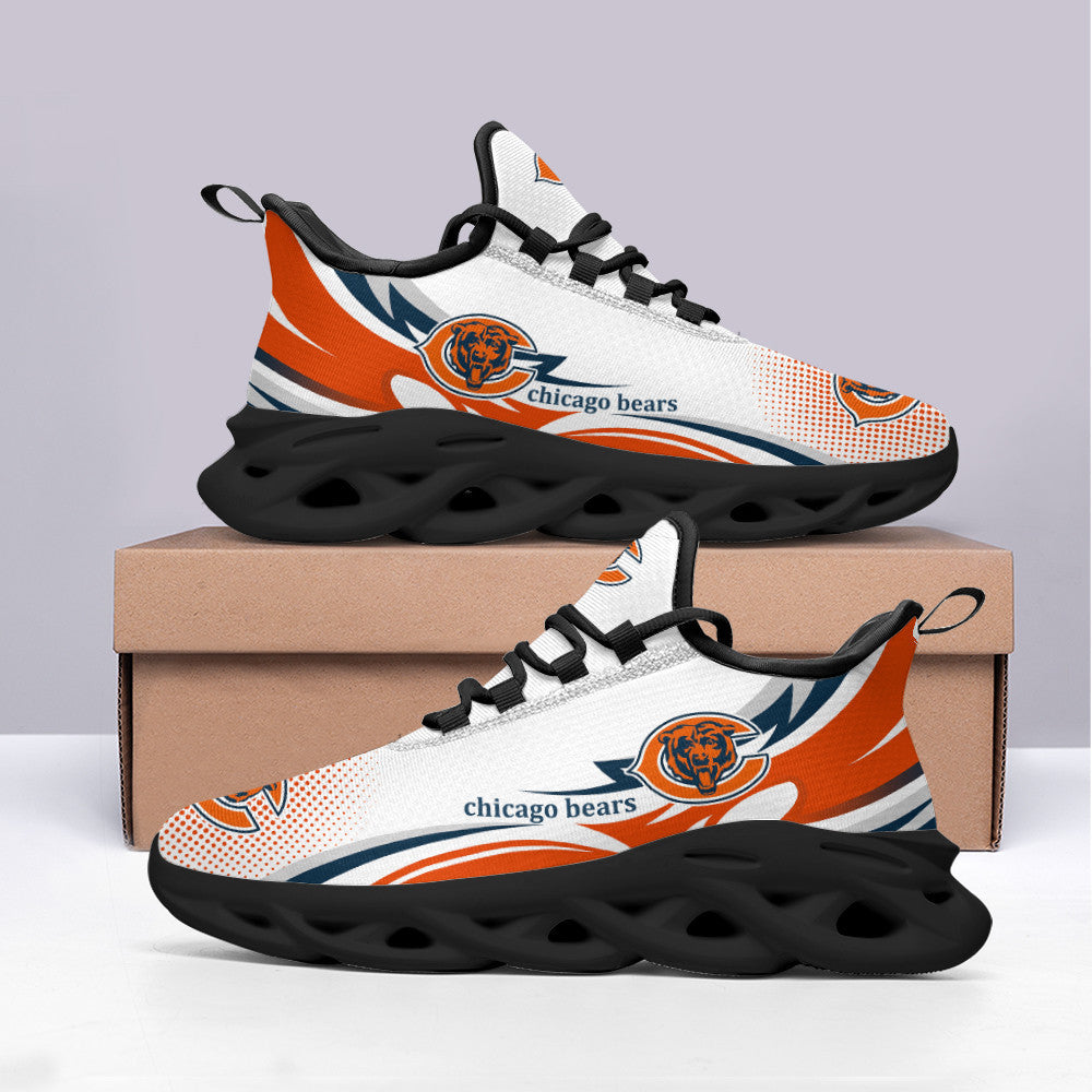 Ideafootwear Chicago Bears NFL Max Soul Shoes Sneakers For Men And Women