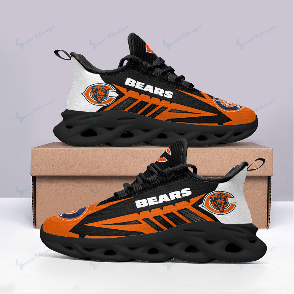 Ideafootwear Chicago Bears NFL Max Soul Shoes Sneakers For Men And Women