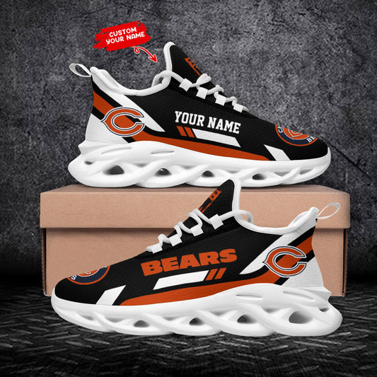 Ideafootwear Chicago Bears NFL Max Soul Shoes Sneakers For Men And Women