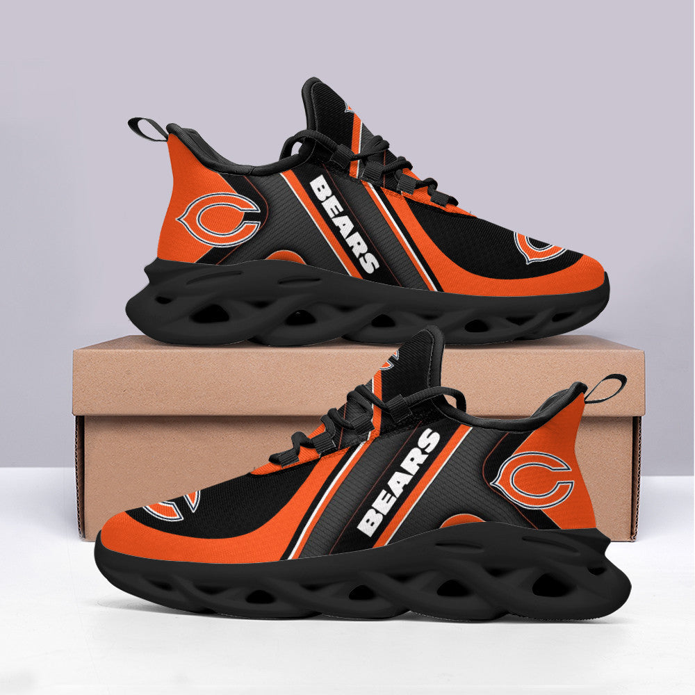 Ideafootwear Chicago Bears NFL Max Soul Shoes Sneakers For Men And Women