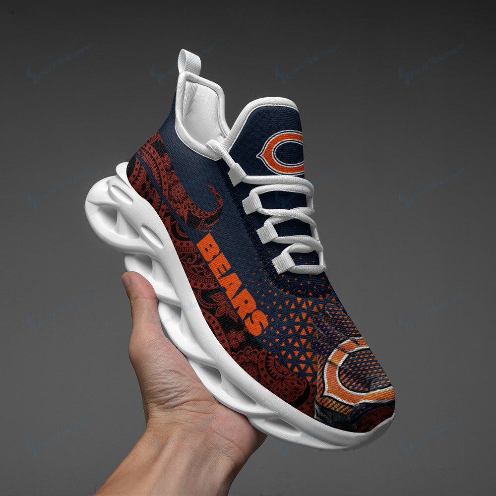 Ideafootwear Chicago Bears NFL Max Soul Shoes Sneakers For Men And Women