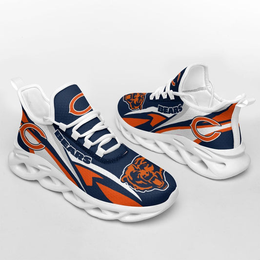 Ideafootwear Chicago Bears NFL Max Soul Shoes Sneakers For Men And Women