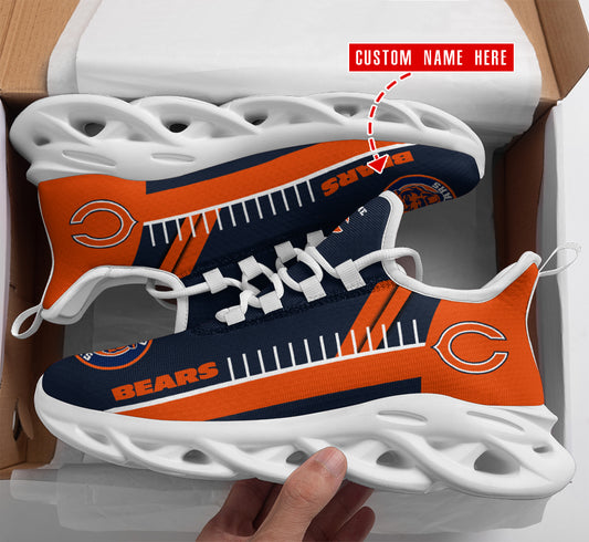 Ideafootwear Chicago Bears NFL Max Soul Shoes Sneakers For Men And Women