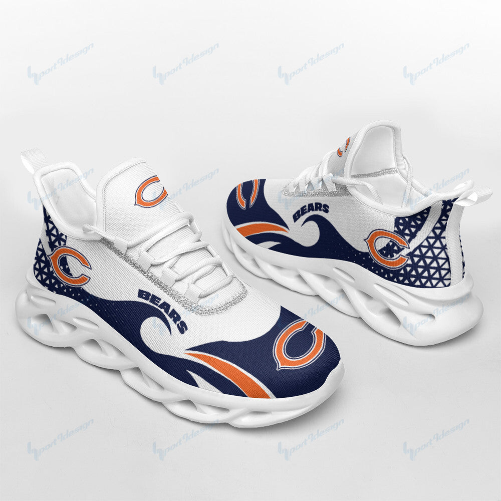 Ideafootwear Chicago Bears NFL Max Soul Shoes Sneakers For Men And Women
