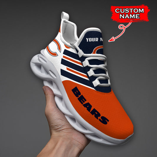 Ideafootwear Chicago Bears NFL Max Soul Shoes Sneakers For Men And Women