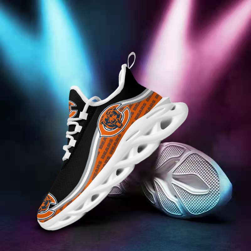 Ideafootwear Chicago Bears NFL Max Soul Shoes Sneakers For Men And Women