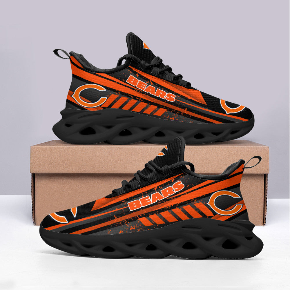 Ideafootwear Chicago Bears NFL Max Soul Shoes Sneakers For Men And Women