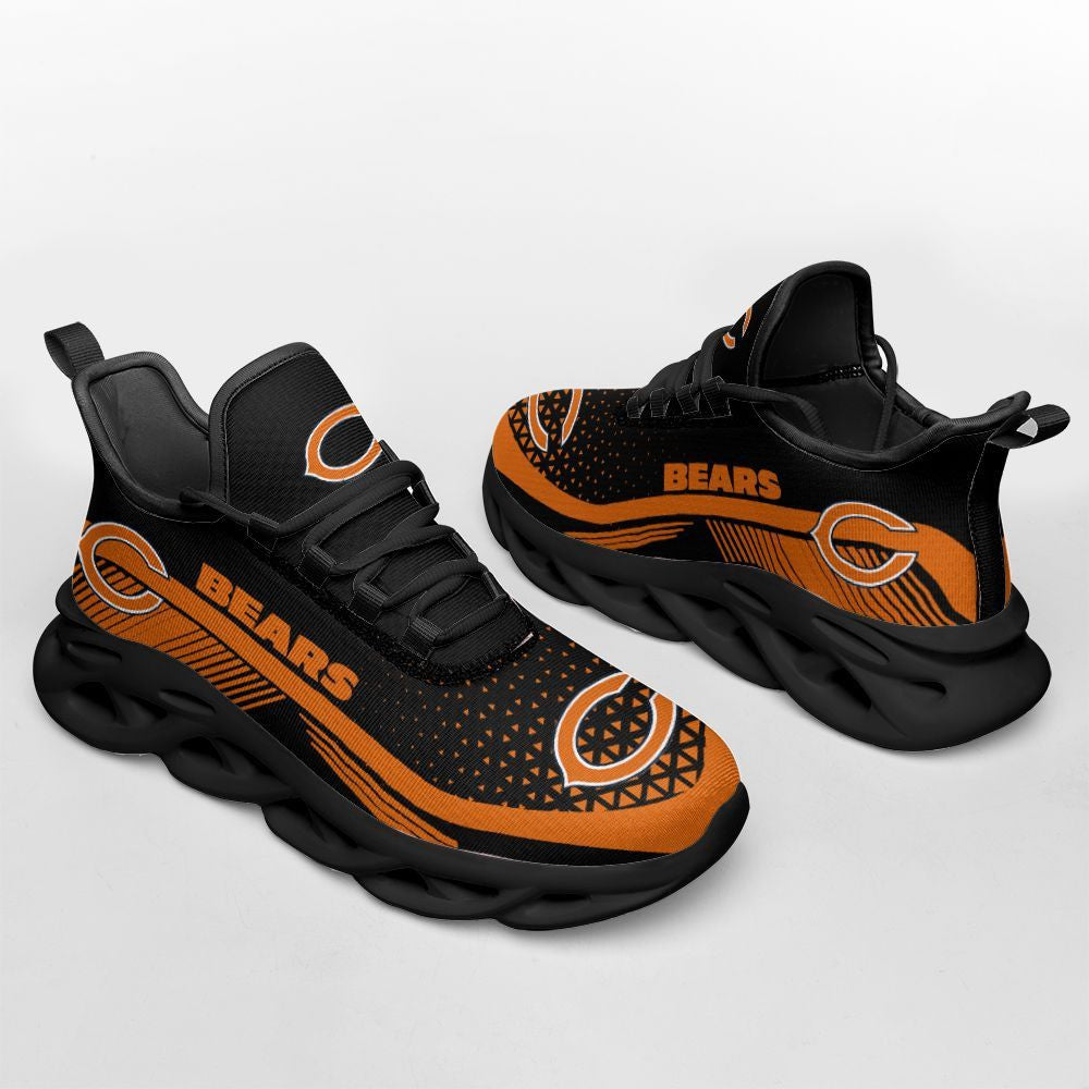 Ideafootwear Chicago Bears NFL Max Soul Shoes Sneakers For Men And Women