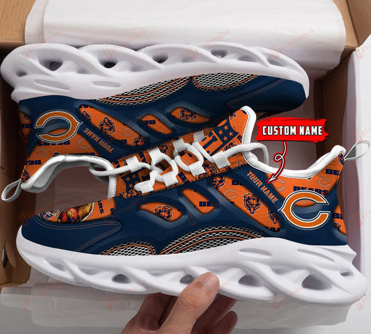 Ideafootwear Chicago Bears NFL Max Soul Shoes Sneakers For Men And Women