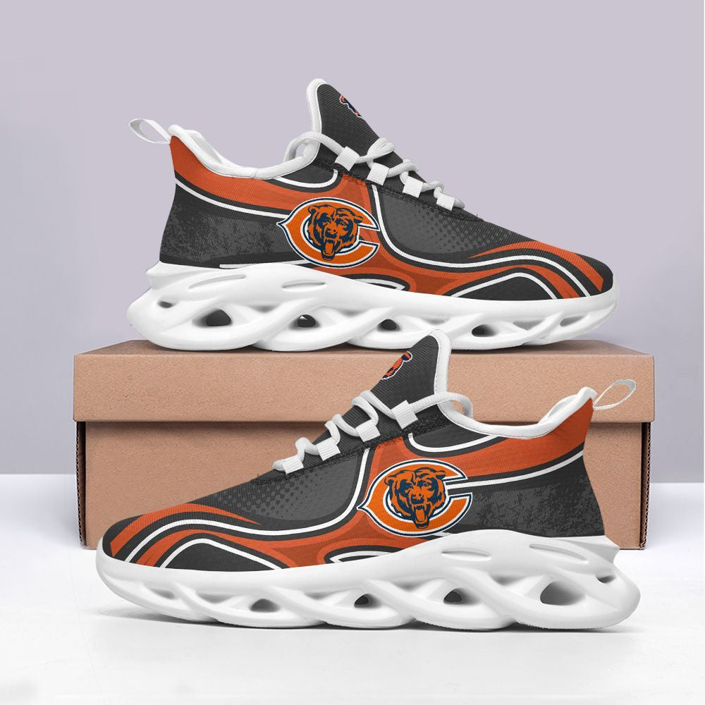 Ideafootwear Chicago Bears NFL Max Soul Shoes Sneakers For Men And Women