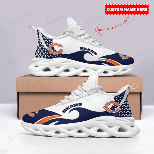 Ideafootwear Chicago Bears NFL Max Soul Shoes Sneakers For Men And Women