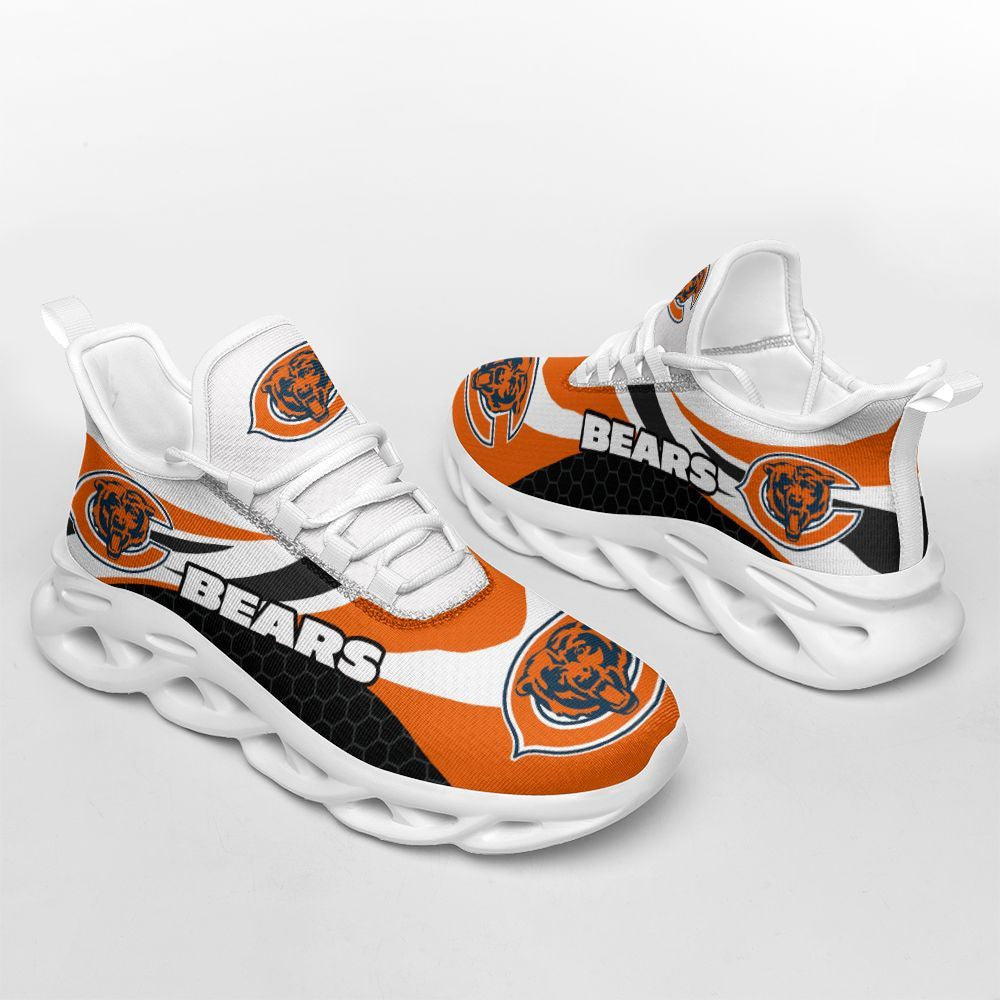Ideafootwear Chicago Bears NFL Max Soul Shoes Sneakers For Men And Women