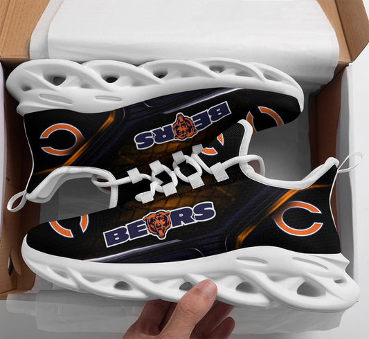 Ideafootwear Chicago Bears NFL Max Soul Shoes Sneakers For Men And Women