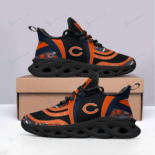 Ideafootwear Chicago Bears NFL Max Soul Shoes Sneakers For Men And Women