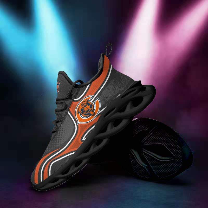 Ideafootwear Chicago Bears NFL Max Soul Shoes Sneakers For Men And Women