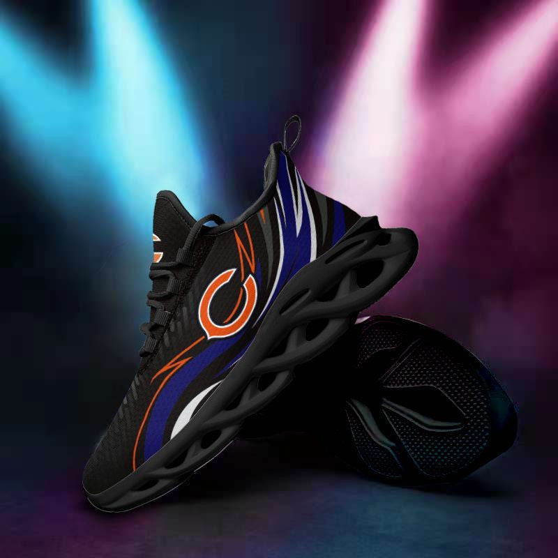 Ideafootwear Chicago Bears NFL Max Soul Shoes Sneakers For Men And Women