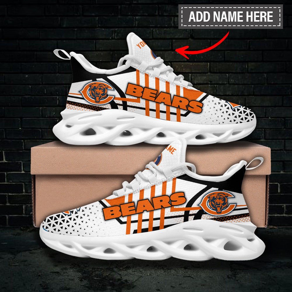 Ideafootwear Chicago Bears NFL Max Soul Shoes Sneakers For Men And Women