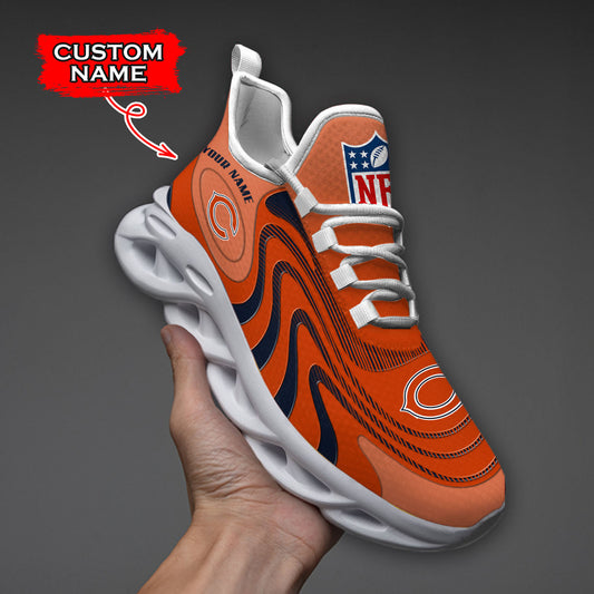 Ideafootwear Chicago Bears NFL Max Soul Shoes Sneakers For Men And Women