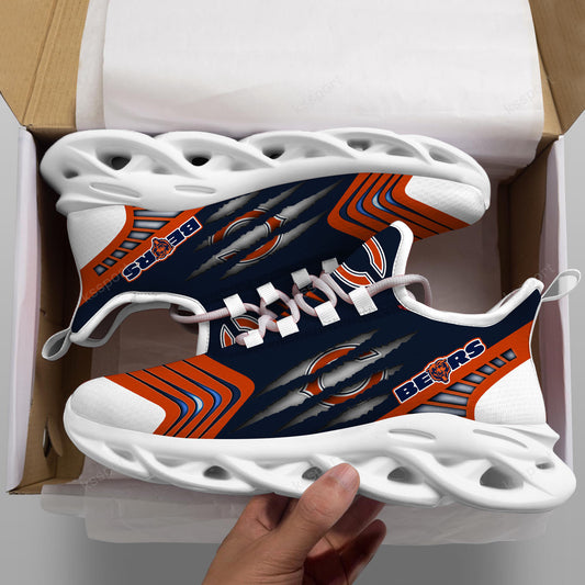 Ideafootwear Chicago Bears NFL Max Soul Shoes Sneakers For Men And Women