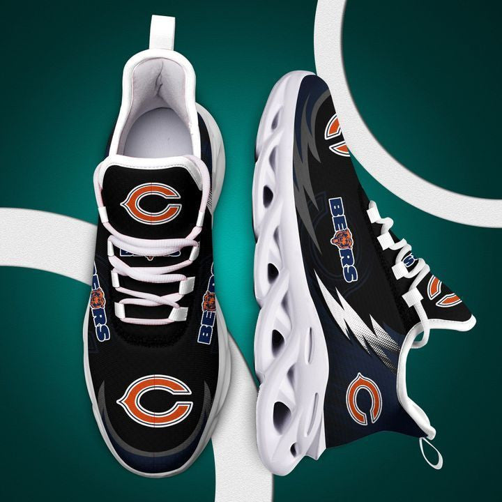 Ideafootwear Chicago Bears NFL Max Soul Shoes Sneakers For Men And Women