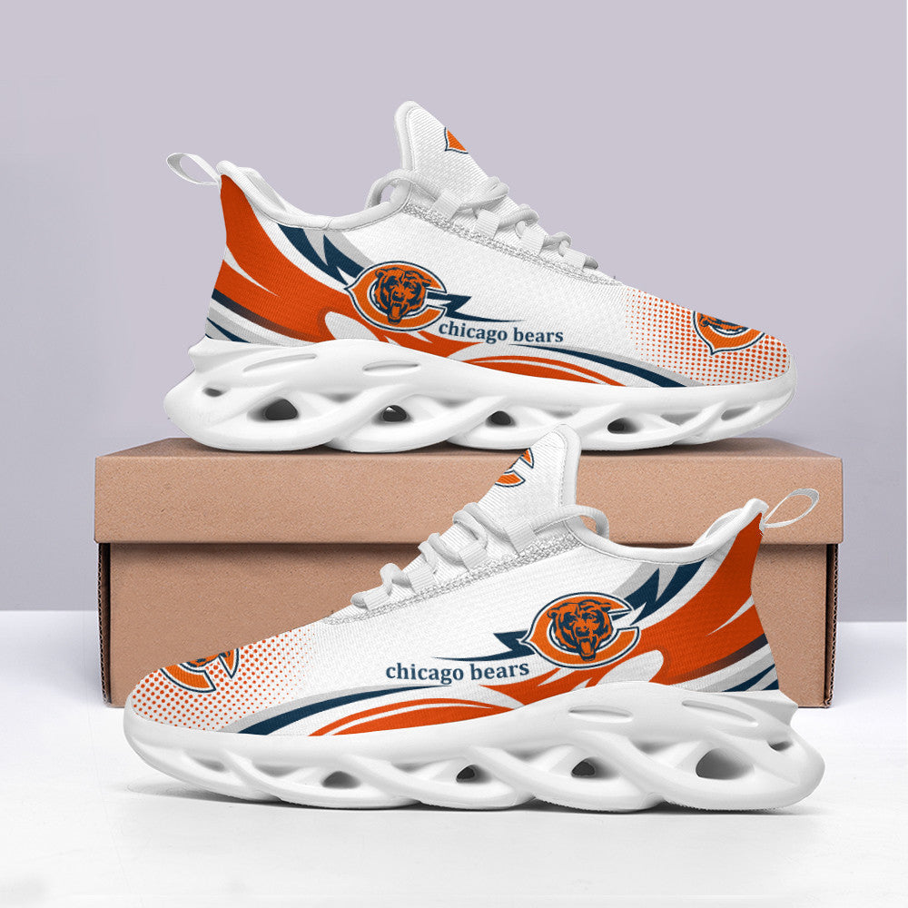 Ideafootwear Chicago Bears NFL Max Soul Shoes Sneakers For Men And Women