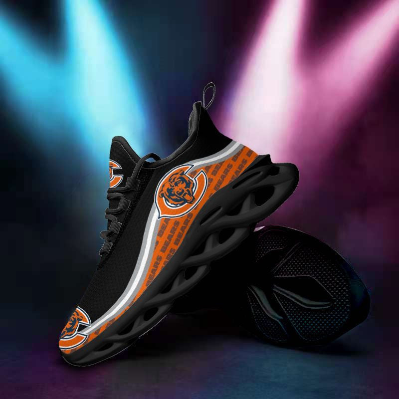 Ideafootwear Chicago Bears NFL Max Soul Shoes Sneakers For Men And Women