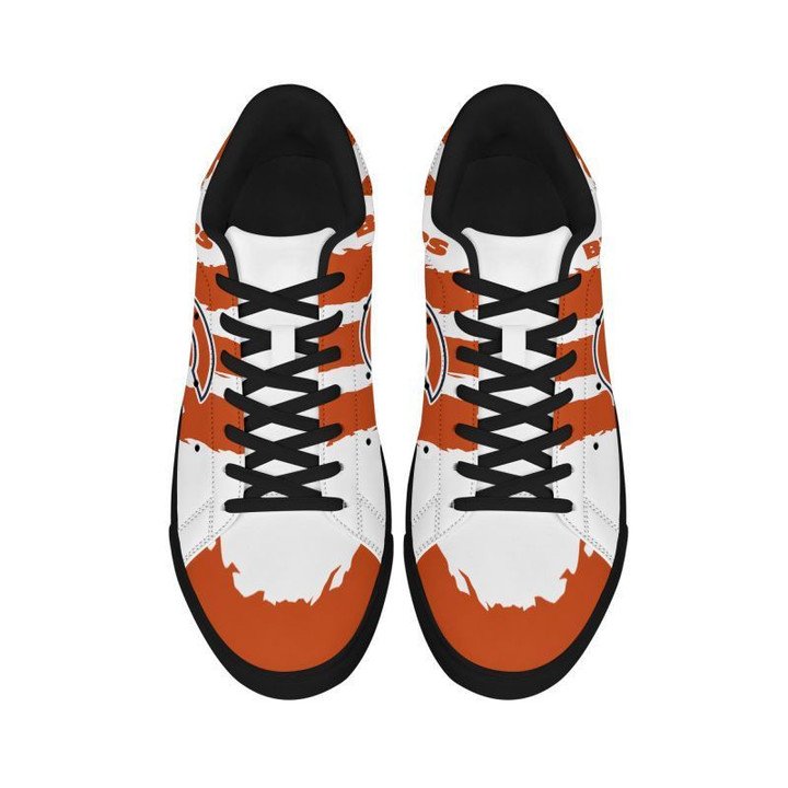 Ideafootwear Chicago Bears Skate Stan Shoes Sneakes For Men And Women