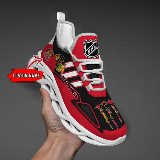 Ideafootwear Chicago Blackhawks Max Soul Shoes Sneakers For Men And Women