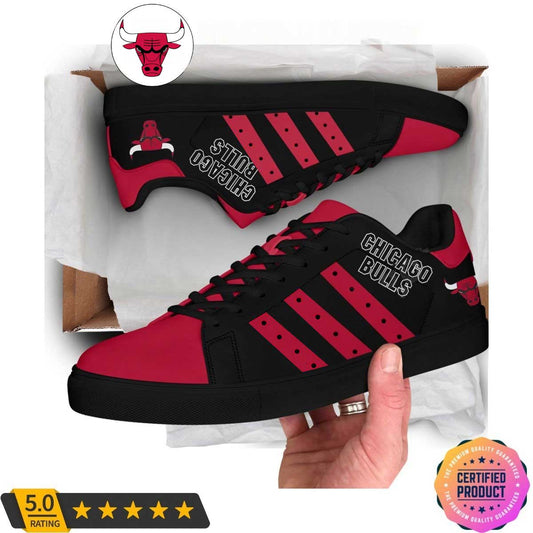 Ideafootwear Chicago Bulls Skate Stan Shoes Sneakes For Men And Women