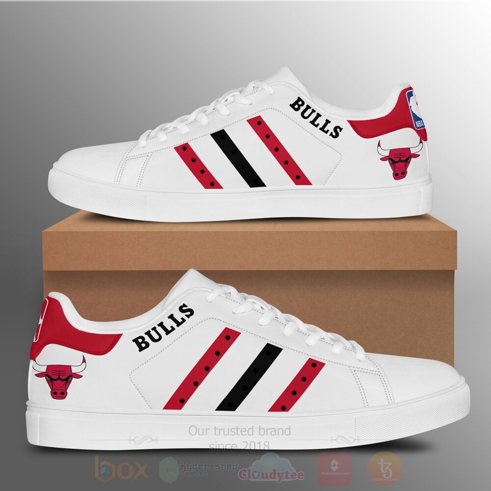 Ideafootwear Chicago Bulls Skate Stan Shoes Sneakes For Men And Women