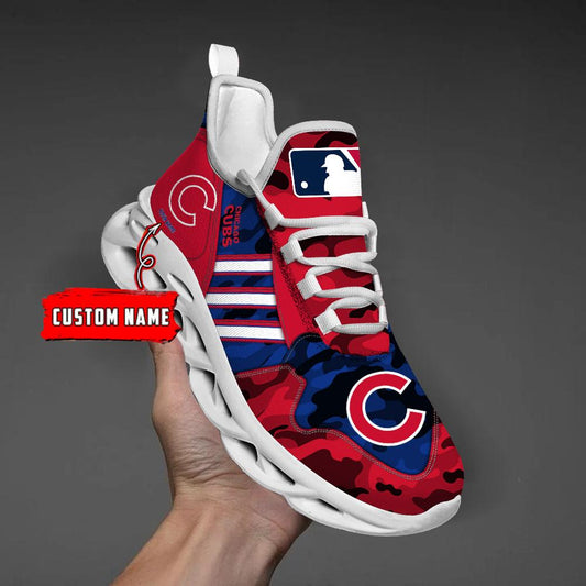 Ideafootwear Chicago Cubs Max Soul Shoes Sneakers For Men And Women