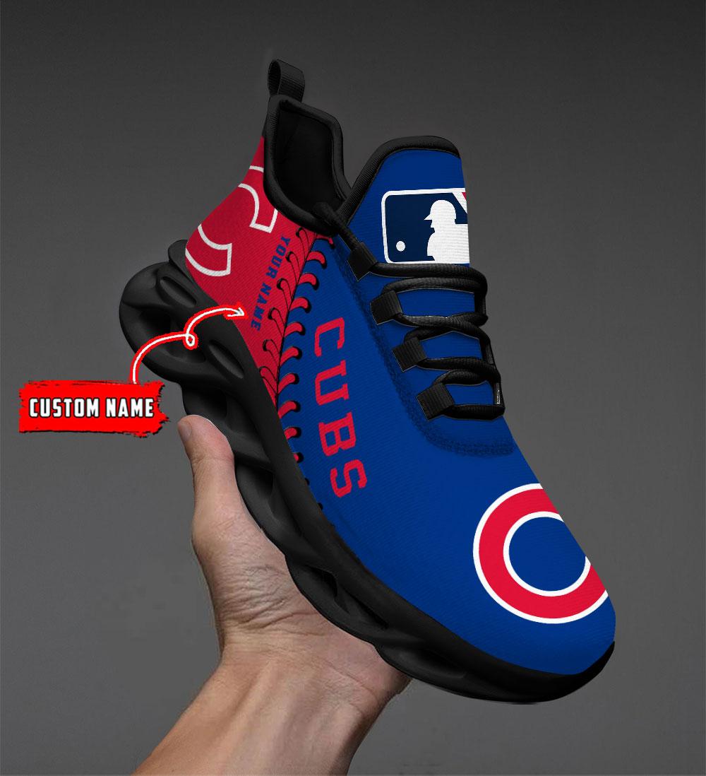 Ideafootwear Chicago Cubs Max Soul Shoes Sneakers For Men And Women