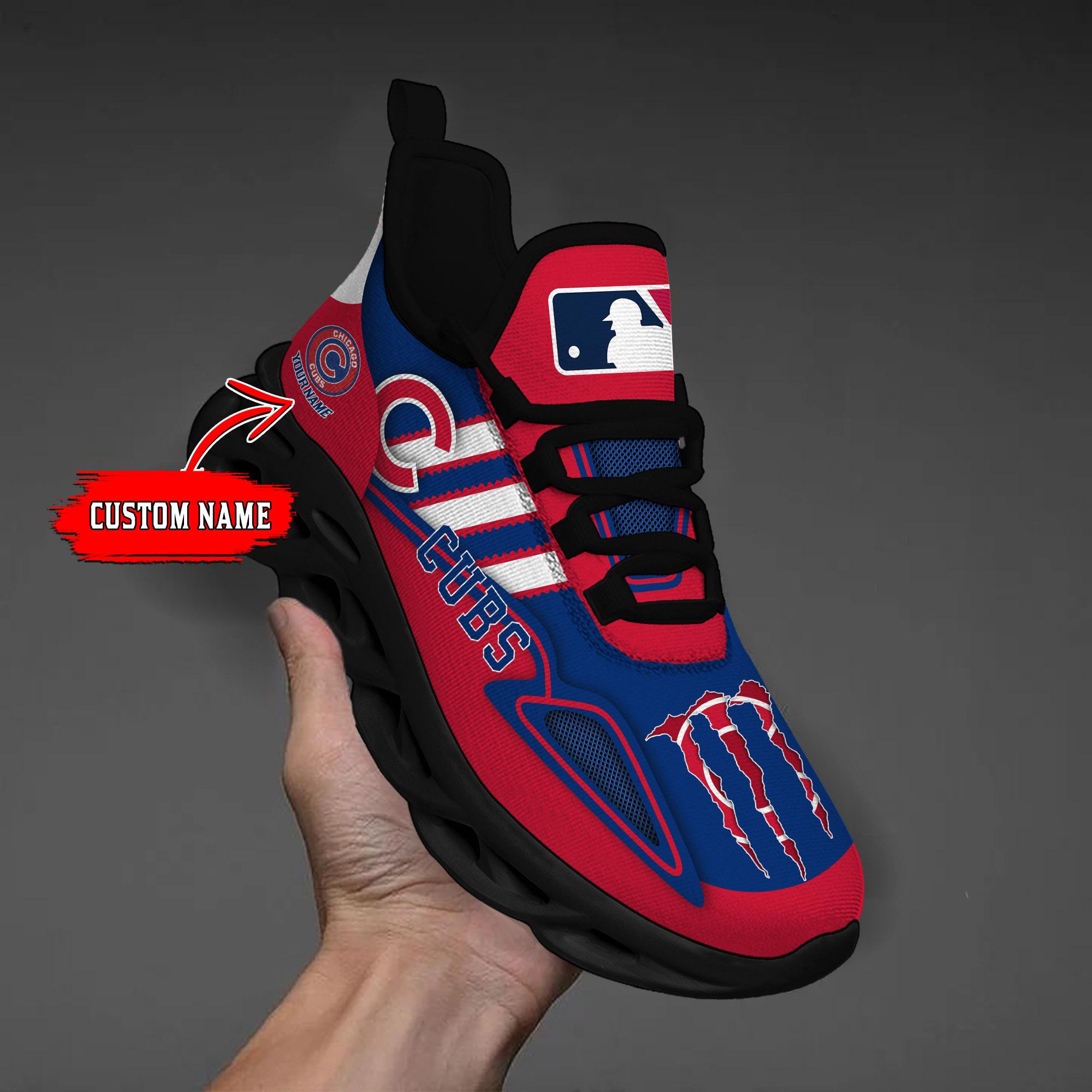 Ideafootwear Chicago Cubs Max Soul Shoes Sneakers For Men And Women