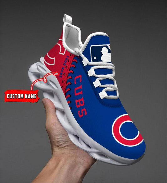 Ideafootwear Chicago Cubs Max Soul Shoes Sneakers For Men And Women