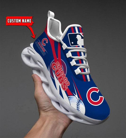 Ideafootwear Chicago Cubs Max Soul Shoes Sneakers For Men And Women