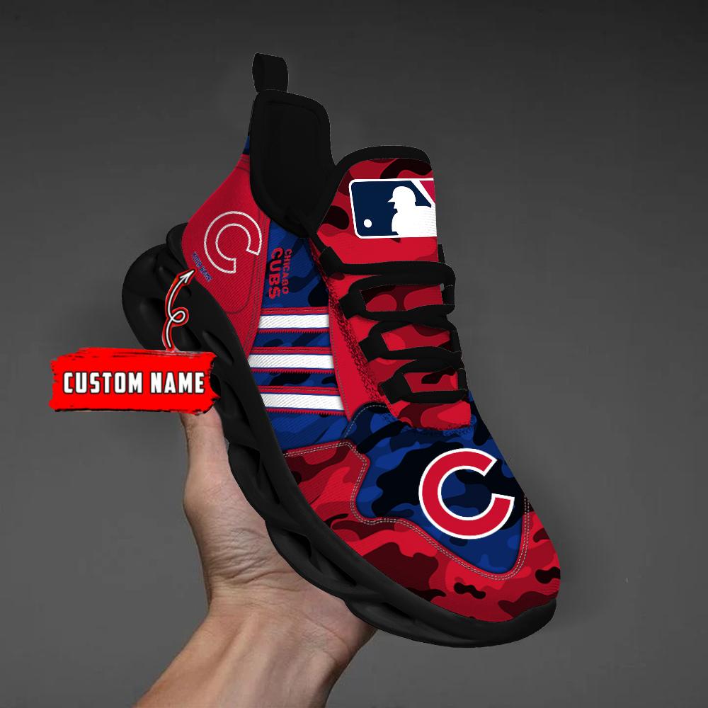 Ideafootwear Chicago Cubs Max Soul Shoes Sneakers For Men And Women