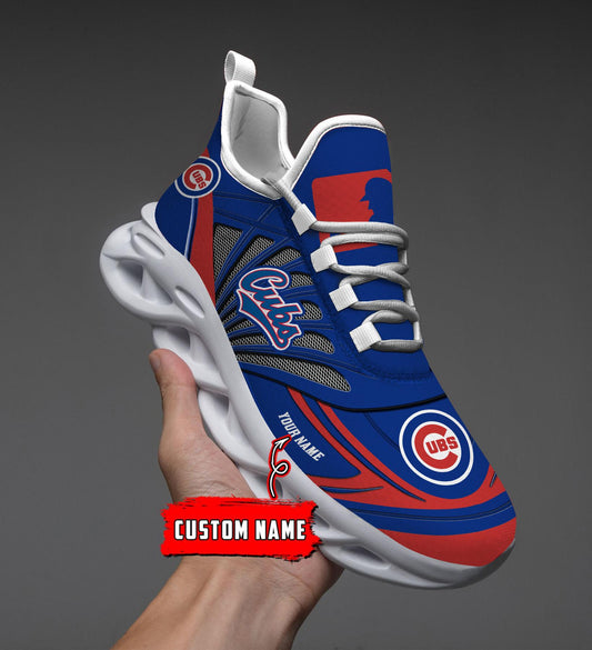 Ideafootwear Chicago Cubs Max Soul Shoes Sneakers For Men And Women