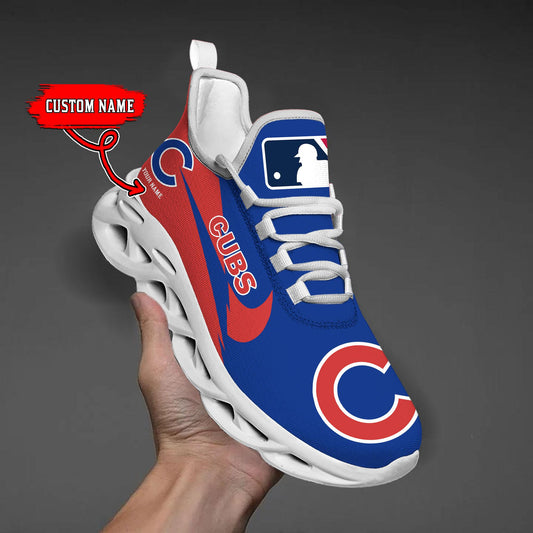 Ideafootwear Chicago Cubs Max Soul Shoes Sneakers For Men And Women